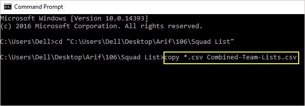 एक्सेल में CSV फ़ाइलों को कैसे मर्ज करें (2 आसान तरीके)