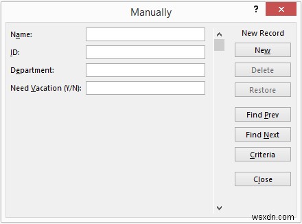 Excel में प्रश्नावली कैसे बनाएं (2 आसान तरीके)