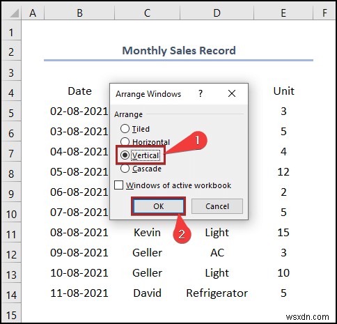 Excel में 2 CSV फ़ाइलों की तुलना कैसे करें (6 आसान तरीके)