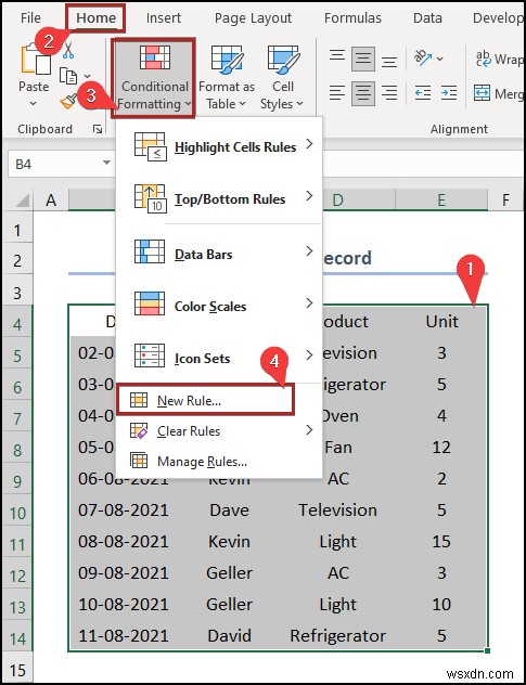 Excel में 2 CSV फ़ाइलों की तुलना कैसे करें (6 आसान तरीके)