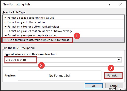 Excel में 2 CSV फ़ाइलों की तुलना कैसे करें (6 आसान तरीके)