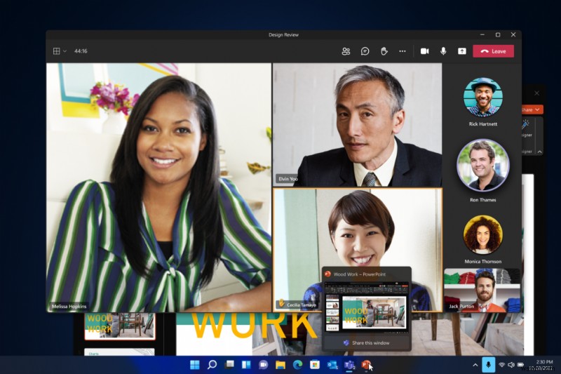 Microsoft Teams को सीधे Windows 11 में एकीकृत किया जाएगा