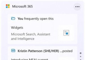 Windows 11 पूर्वावलोकन बिल्ड 22000.168 नए Microsoft 365 विजेट, स्टोर सुधारों के साथ देव और बीटा चैनल को हिट करता है