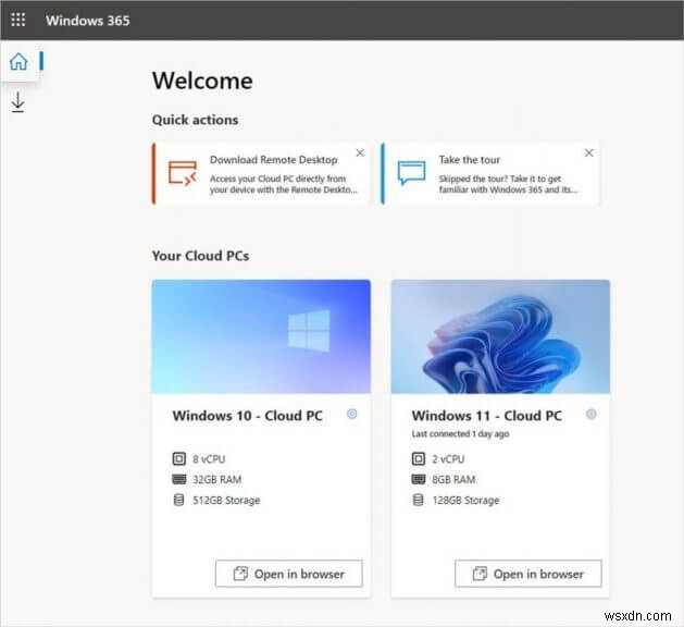 Windows 11 Cloud PC अब Windows 365 Enterprise के साथ उपलब्ध हैं