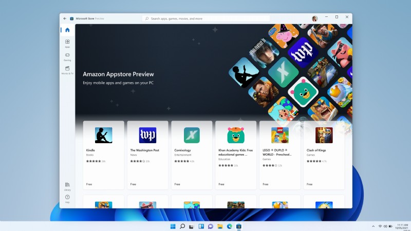 Android ऐप्स और टास्कबार सुधार अगले महीने Windows 11 में आ रहे हैं