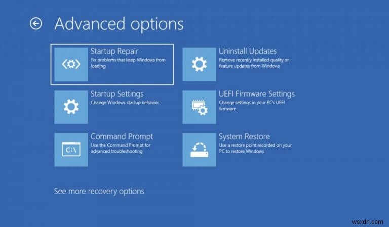 Windows पुनर्प्राप्ति परिवेश क्या है और आप इसमें कैसे बूट कर सकते हैं