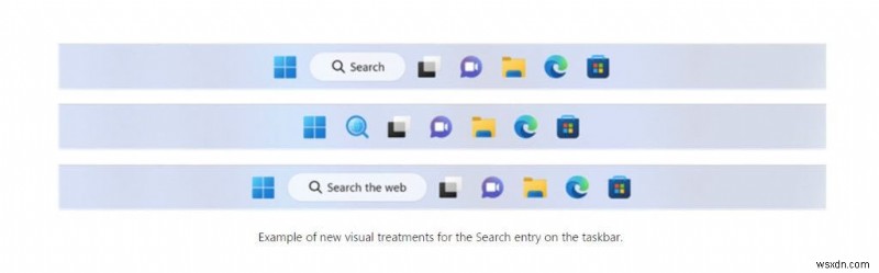 Windows 11 Dev Channel Build 25158 विजेट के लिए सूचनाएं लाता है, टास्कबार पर खोज के लिए विभिन्न दृश्य उपचारों का परीक्षण करता है