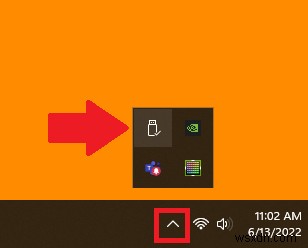 सुरक्षित रूप से हार्डवेयर निकालें आइकन को अक्षम कैसे करें और अपने अभिभूत विंडोज 11 सिस्टम ट्रे को साफ करें