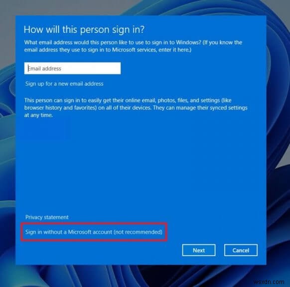 Microsoft खाते के बिना Windows 11 को सेट करने और उपयोग करने के 4 त्वरित और आसान तरीके 
