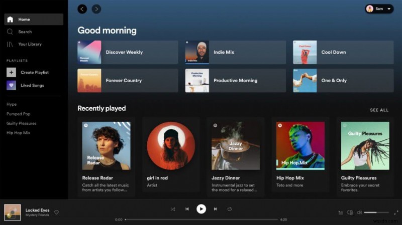 Windows Spotify ऐप को नवीनतम अपडेट के साथ एक नया डिज़ाइन मिलता है