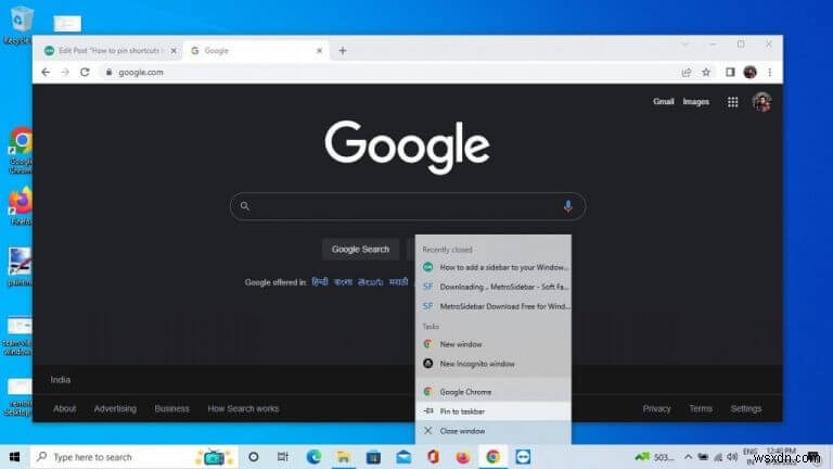 Windows पर अपने टास्कबार में शॉर्टकट कैसे पिन करें