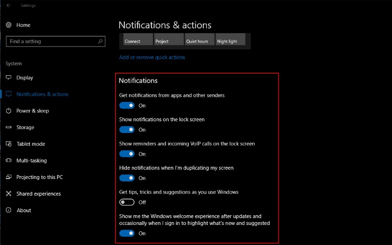 Windows 10 में अपनी सूचनाएं कैसे प्रबंधित करें