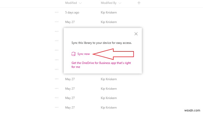 व्यवसाय के लिए OneDrive का उपयोग करके SharePoint लाइब्रेरी को कैसे सिंक करें