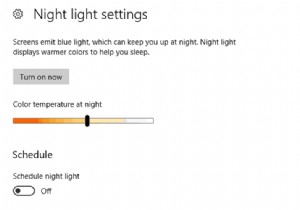 Windows 10 Creators Update में नाइट लाइट कैसे सेट करें