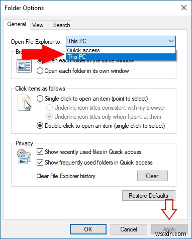 विंडोज 10 में इस पीसी के लिए फाइल एक्सप्लोरर को कैसे खोलें