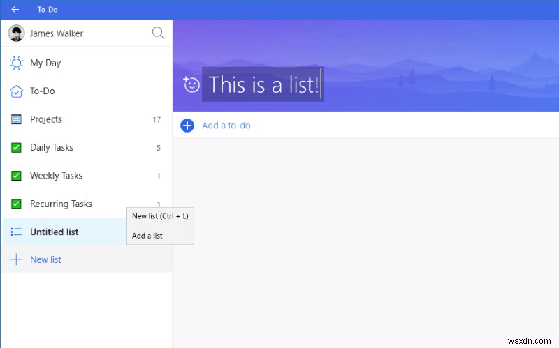 Microsoft To-Do के साथ शुरुआत कैसे करें