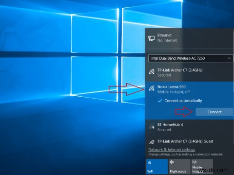 Windows 10 पर मोबाइल हॉटस्पॉट कैसे सेट करें