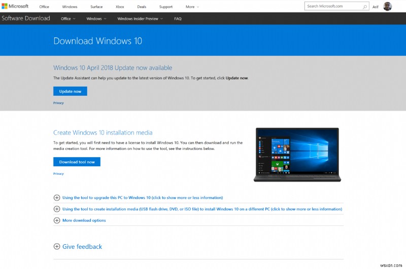 यहां बताया गया है कि अभी विंडोज 10 अप्रैल 2018 अपडेट कैसे डाउनलोड करें