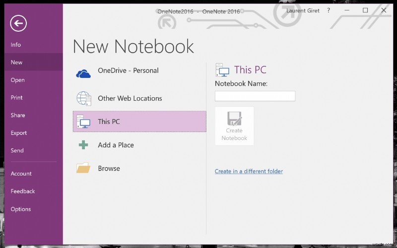 यहां बताया गया है कि अपनी OneNote 2016 की स्थानीय नोटबुक्स को OneDrive में कैसे स्थानांतरित करें, एक नई सुविधा