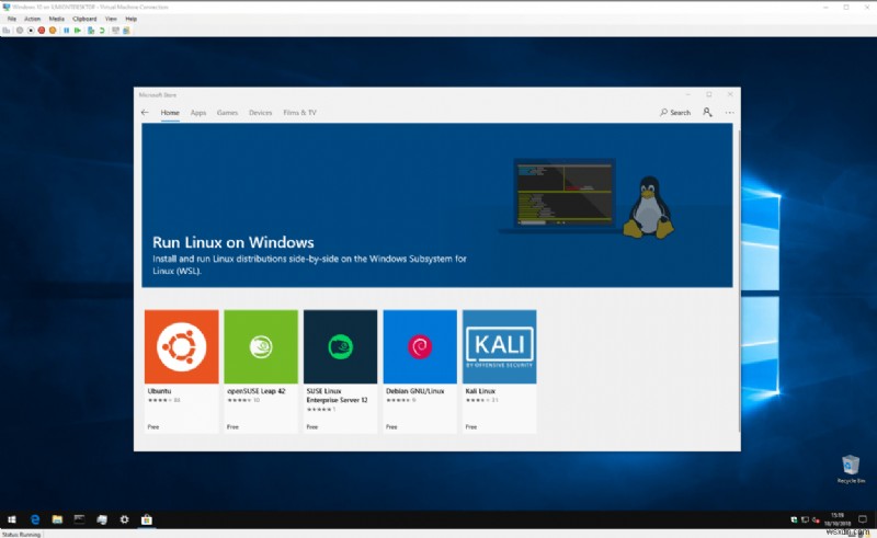अपने पीसी पर Windows 10s Linux सबसिस्टम कैसे स्थापित करें