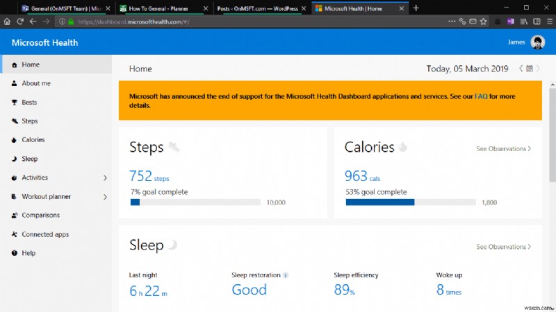 Microsoft Health से अपना डेटा कैसे निर्यात करें, अब यह बंद होने वाला है