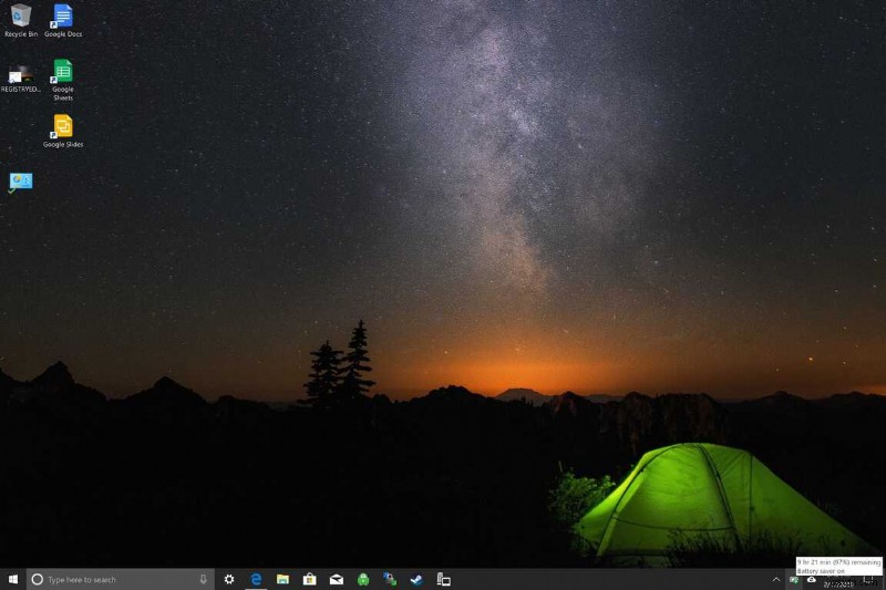 Windows 10 में शेष समय बैटरी जीवन सूचक को कैसे सक्षम करें