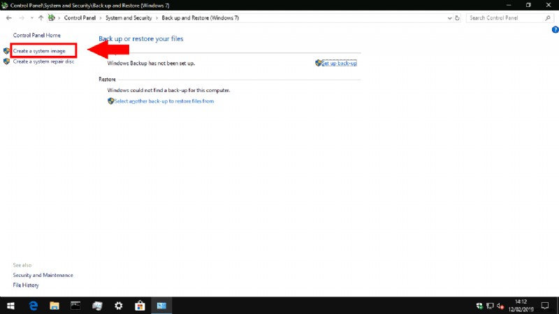 विंडोज 10 में सिस्टम इमेज बैकअप कैसे बनाएं