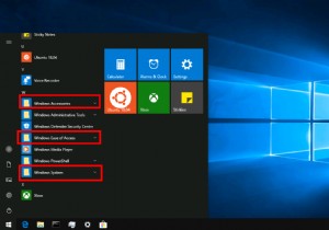 Windows 10 में अपनी स्टार्ट मेन्यू ऐप्स सूची को कैसे व्यवस्थित करें