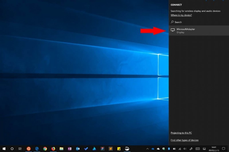 Windows 10 में वायरलेस डिस्प्ले से कैसे कनेक्ट करें