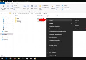 अपने विंडोज 10 टास्कबार पर टूलबार कैसे बनाएं