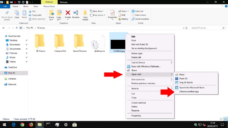 विंडोज 10 में अपने डिफॉल्ट इमेज व्यूअर के रूप में विंडोज फोटो व्यूअर का उपयोग कैसे करें