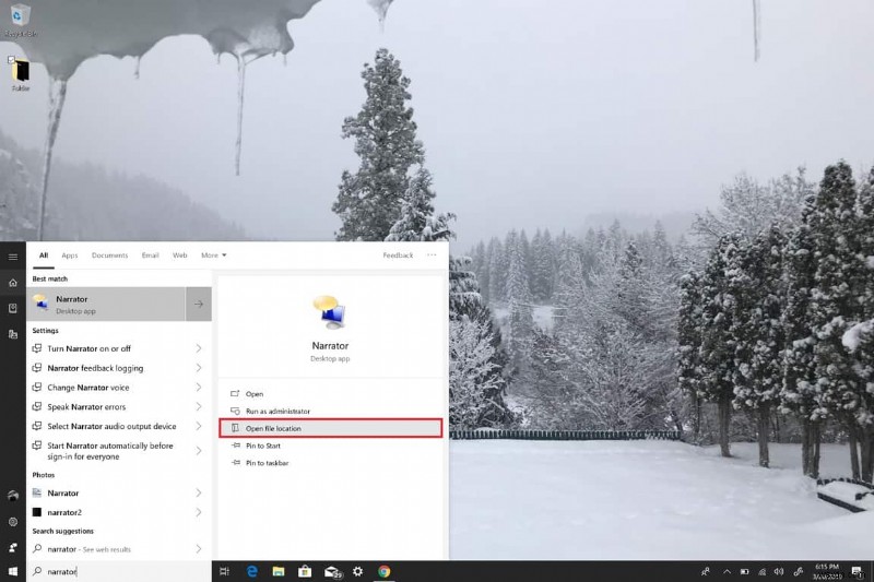 Windows 10 में नैरेटर को कैसे बंद करें