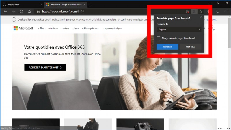 एज देव ब्राउज़र में Microsoft अनुवाद को कैसे सक्षम करें