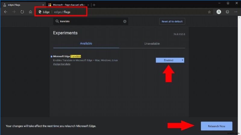 एज देव ब्राउज़र में Microsoft अनुवाद को कैसे सक्षम करें