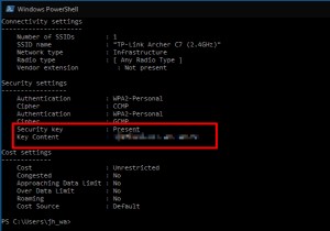 Windows 10 में सहेजे गए वाई-फ़ाई पासवर्ड को कैसे देखें