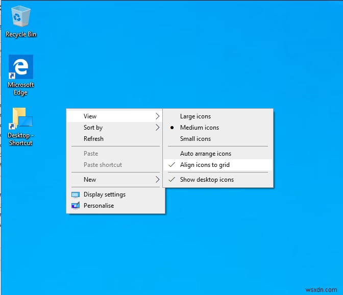 Windows 10 में डेस्कटॉप शॉर्टकट का उपयोग कैसे करें