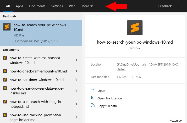 Windows 10 में गुम फ़ाइलें कैसे खोजें