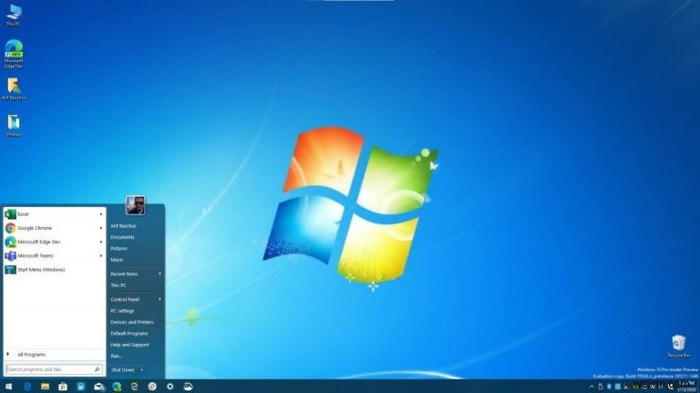 Windows 10 को Windows 7 की तरह दिखने और कार्य करने का तरीका