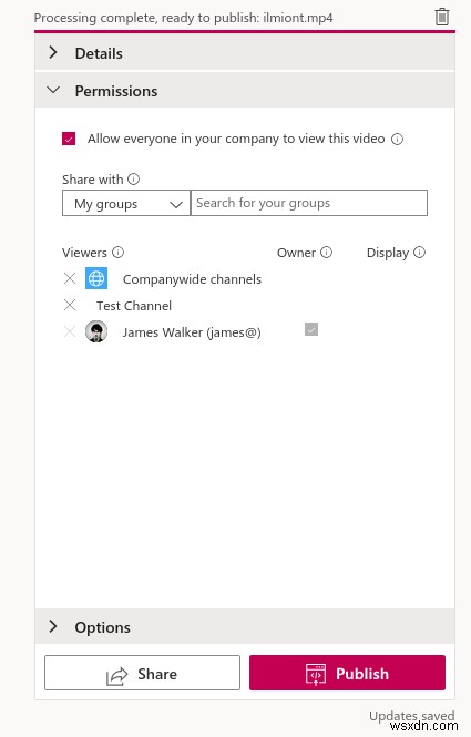 दूरस्थ कर्मचारियों के साथ वीडियो सामग्री साझा करने के लिए Microsoft Stream का उपयोग कैसे करें 