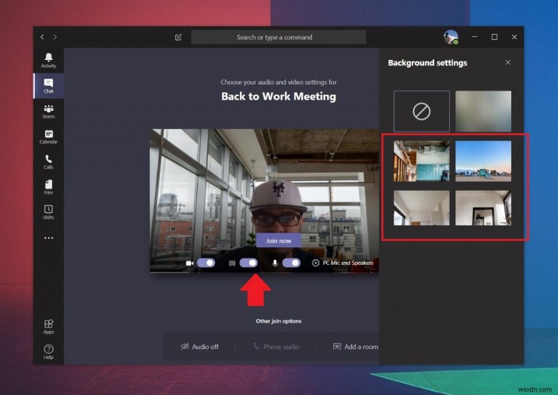 Microsoft Teams में (आखिरकार) बैकग्राउंड इमेज कैसे सेट करें