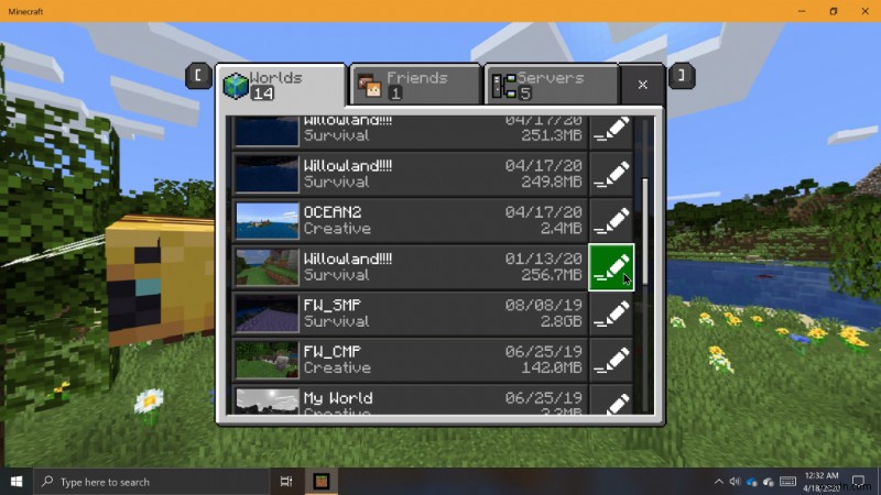 Windows 10 पर Minecraft में दुनिया का बैकअप और आयात कैसे करें