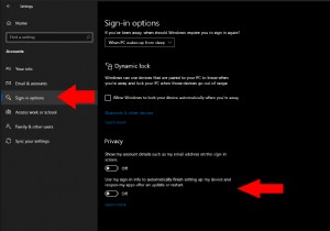 लॉगिन करने के बाद विंडोज़ 10 को अपने ऐप्स को फिर से शुरू करने से कैसे रोकें