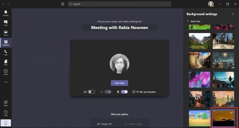 Microsoft Teams में Bing दैनिक छवियों को कस्टम पृष्ठभूमि के रूप में कैसे उपयोग करें