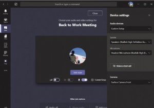 Microsoft Teams में कस्टम वीडियो, स्पीकर और ऑडियो सेटअप कैसे बनाएं