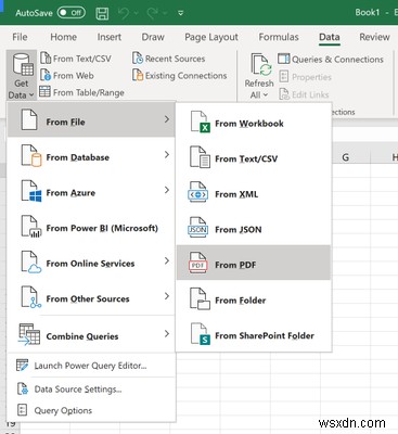 Excel PDF तालिकाओं से डेटा आयात के लिए समर्थन प्राप्त करता है; इसका उपयोग करने का तरीका यहां दिया गया है
