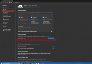 Microsoft Edge पर ब्राउज़र इतिहास को स्वचालित रूप से कैसे साफ़ करें