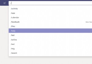 /files जैसे स्लैश कमांड का उपयोग कैसे करें और Microsoft टीम से अधिक लाभ कैसे प्राप्त करें
