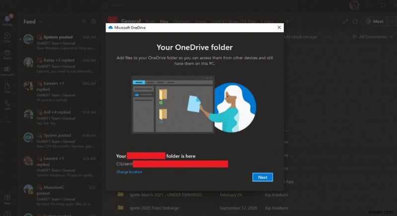 Microsoft Teams में OneDrive का उपयोग करके अपने डिवाइस में फ़ाइलों को सर्वोत्तम तरीके से कैसे सिंक करें