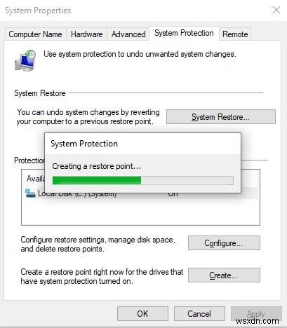 Windows 10 पर सिस्टम पुनर्स्थापना कैसे सक्षम करें