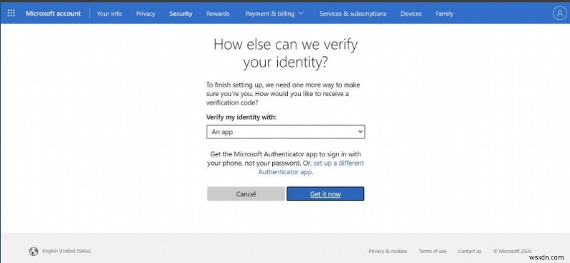 द्वि-चरणीय सत्यापन कैसे सक्षम करें और Windows 10 पर अपने Microsoft खाते की सुरक्षा कैसे करें